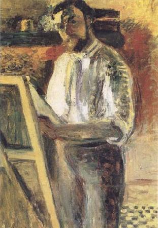 Henri Matisse Self-Portrait in Shirtsleeves (mk35) oil painting picture